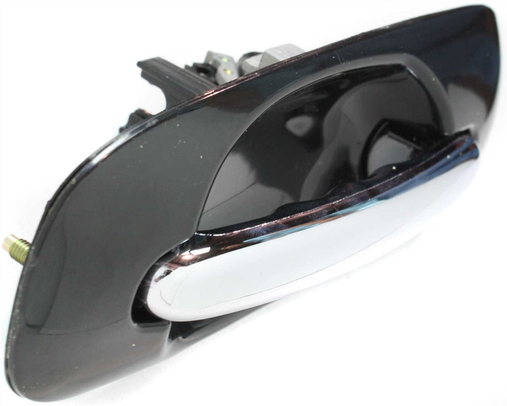 TOWN AND COUNTRY 01-07 REAR EXTERIOR DOOR HANDLE LH, Sliding Door, Chr Lvr+Smth Blk Hsg, w/o Hole