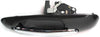 TOWN AND COUNTRY 01-07 REAR EXTERIOR DOOR HANDLE LH, Sliding Door, Chr Lvr+Smth Blk Hsg, w/o Hole