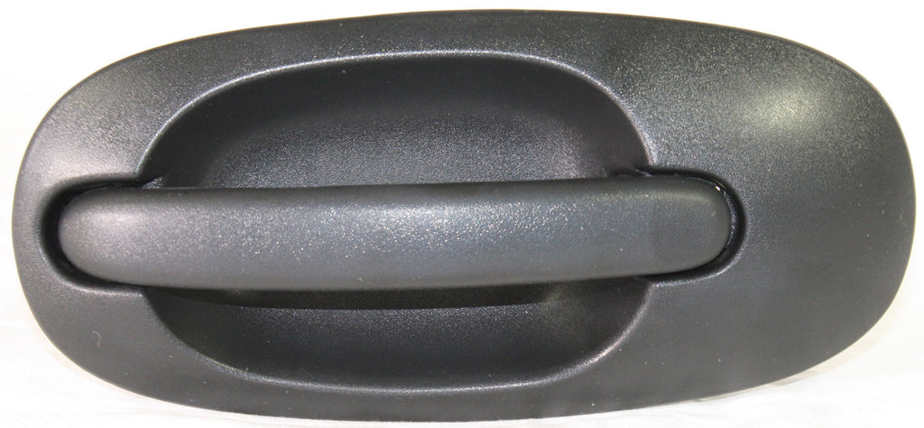 TOWN AND COUNTRY 96-00 REAR EXTERIOR DOOR HANDLE RH, Side Sliding Door, Textured Black, w/o Keyhole