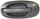 TOWN AND COUNTRY 96-00 REAR EXTERIOR DOOR HANDLE RH, Side Sliding Door, Textured Black, w/o Keyhole