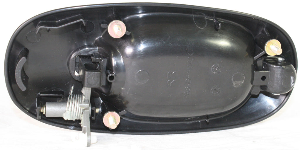 TOWN AND COUNTRY 96-00 REAR EXTERIOR DOOR HANDLE RH, Side Sliding Door, Textured Black, w/o Keyhole