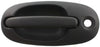 TOWN AND COUNTRY 96-00 REAR EXTERIOR DOOR HANDLE RH, Textured Black, w/ Keyhole, Side Sliding, Plas