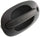 TOWN AND COUNTRY 96-00 REAR EXTERIOR DOOR HANDLE RH, Textured Black, w/ Keyhole, Side Sliding, Plas