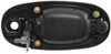 TOWN AND COUNTRY 96-00 REAR EXTERIOR DOOR HANDLE RH, Textured Black, w/ Keyhole, Side Sliding, Plas