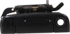 GRAND CARAVAN/TOWN AND COUNTRY 96-00 TAILGATE HANDLE, Outer, Smooth Black, w/ Keyhole, w/ Sport Rallye Pkg, Plastic