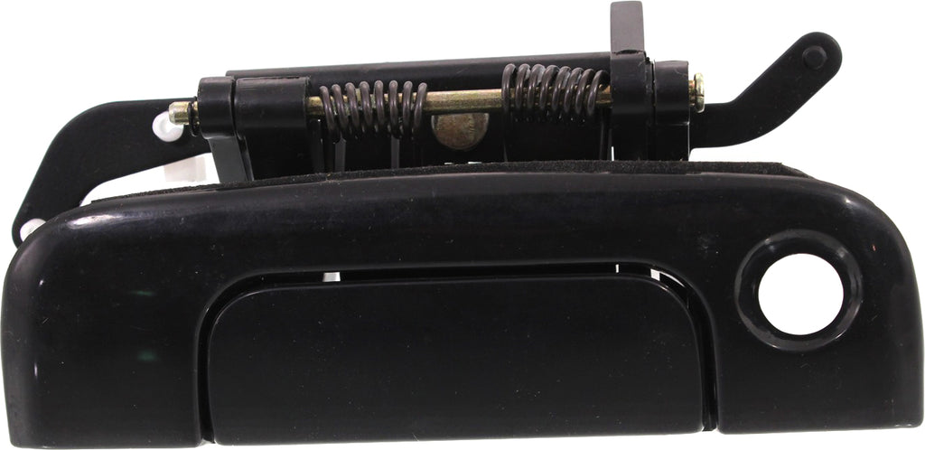 GRAND CARAVAN/TOWN AND COUNTRY 96-00 TAILGATE HANDLE, Outer, Smooth Black, w/ Keyhole, w/ Sport Rallye Pkg, Plastic