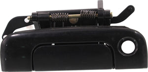 GRAND CARAVAN/TOWN AND COUNTRY 96-00 TAILGATE HANDLE, Outer, Smooth Black, w/ Keyhole, w/ Sport Rallye Pkg, Plastic
