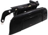GRAND CARAVAN/TOWN AND COUNTRY 96-00 TAILGATE HANDLE, Outer, Smooth Black, w/ Keyhole, w/ Sport Rallye Pkg, Plastic