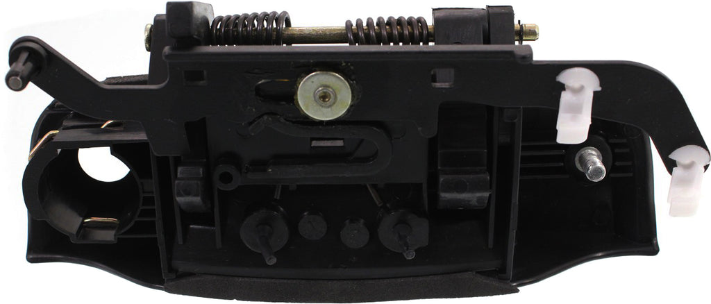 GRAND CARAVAN/TOWN AND COUNTRY 96-00 TAILGATE HANDLE, Outer, Smooth Black, w/ Keyhole, w/ Sport Rallye Pkg, Plastic