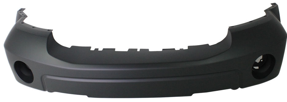 DURANGO 07-09 FRONT BUMPER COVER, Primed, w/o Mldg Holes (for Chr Insrt), w/ Fog Light Holes, w/o Tow Hook Holes - CAPA