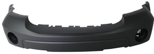 DURANGO 07-09 FRONT BUMPER COVER, Primed, w/o Mldg Holes (for Chr Insrt), w/ Fog Light Holes, w/o Tow Hook Holes - CAPA