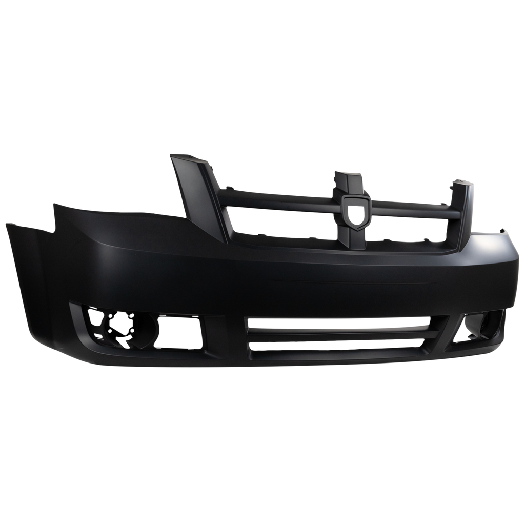 GRAND CARAVAN 08-10 FRONT BUMPER COVER, Primed, w/o Fog Light Cover