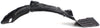 STRATUS 01-02 FRONT FENDER LINER RH, Coupe