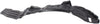 STRATUS 01-02 FRONT FENDER LINER LH, Coupe
