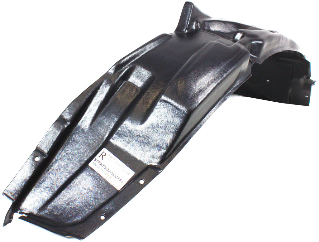 STRATUS 03-05 FRONT FENDER LINER RH, Coupe