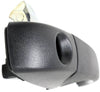 CALIBER 07-12/PATRIOT 07-17/COMPASS 07-17 FRONT EXTERIOR DOOR HANDLE RH, Textured Black, w/ Keyhole