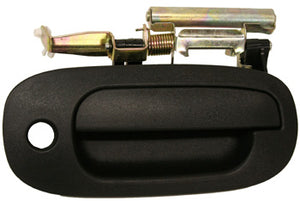 DAKOTA 02-04/DURANGO 02-03 FRONT EXTERIOR DOOR HANDLE RH, Textured Black, w/ Keyhole, Plastic