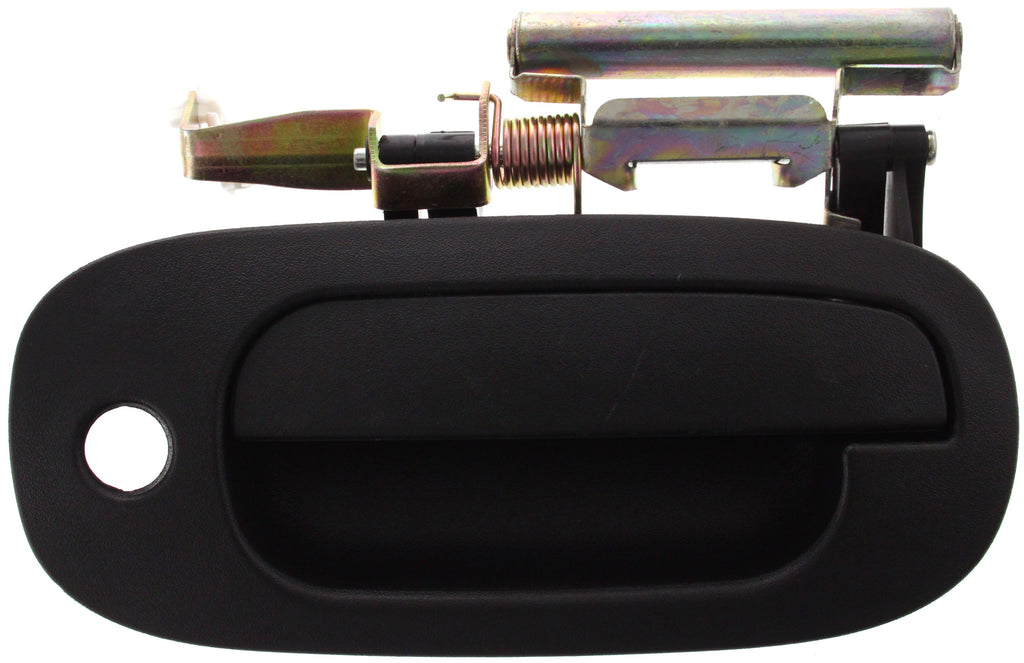 DAKOTA 02-04/DURANGO 02-03 FRONT EXTERIOR DOOR HANDLE RH, Textured Black, w/ Keyhole, Plastic