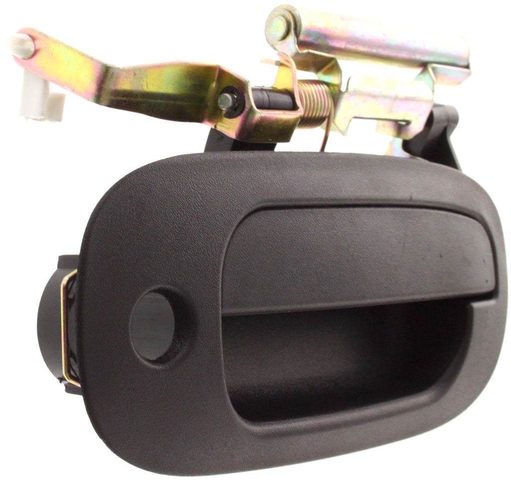 DAKOTA 02-04/DURANGO 02-03 FRONT EXTERIOR DOOR HANDLE RH, Textured Black, w/ Keyhole, Plastic