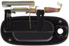 DAKOTA 02-04/DURANGO 02-03 FRONT EXTERIOR DOOR HANDLE RH, Textured Black, w/ Keyhole, Plastic