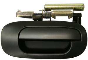 DAKOTA 02-04/DURANGO 02-03 FRONT EXTERIOR DOOR HANDLE RH, Smooth Black, w/o Keyhole, Plastic