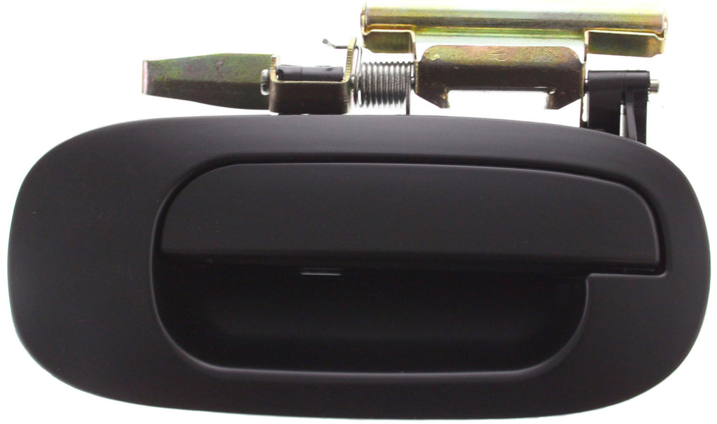 DAKOTA 02-04/DURANGO 02-03 FRONT EXTERIOR DOOR HANDLE RH, Smooth Black, w/o Keyhole, Plastic