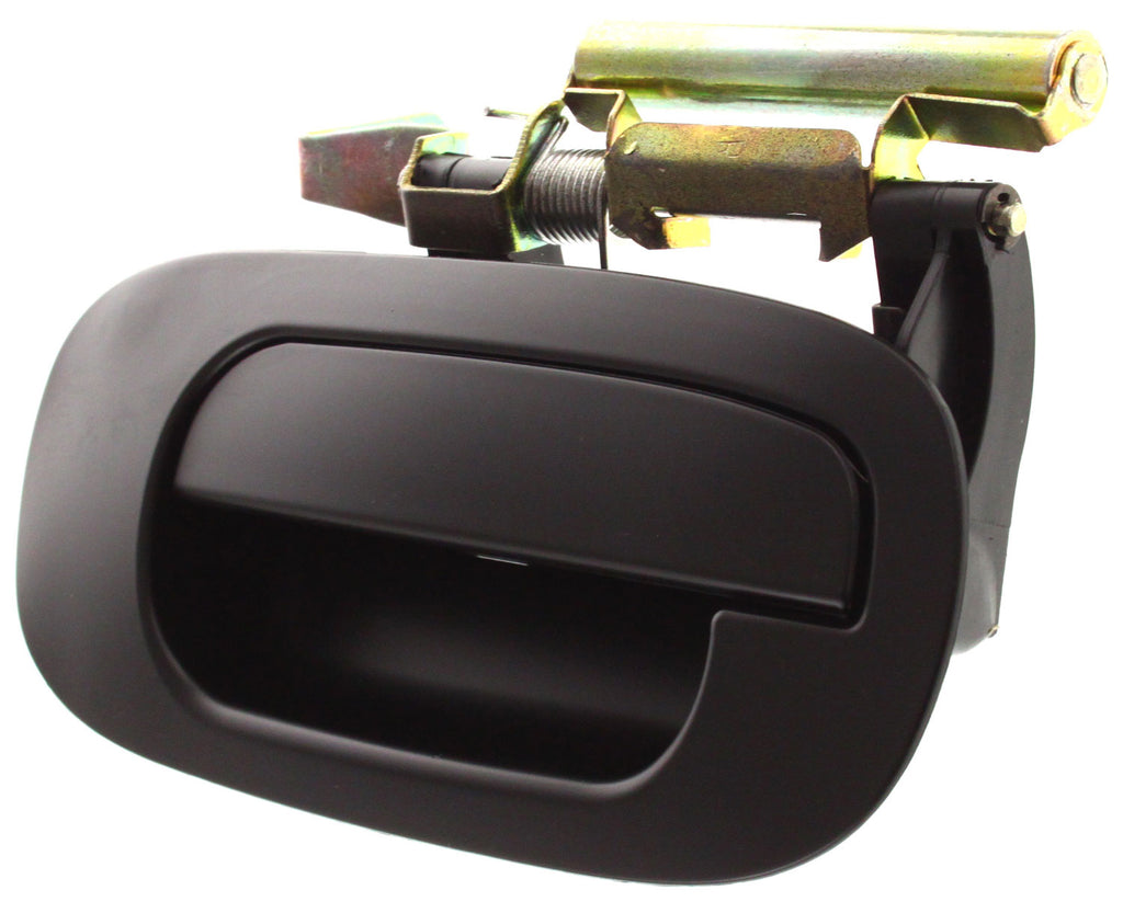 DAKOTA 02-04/DURANGO 02-03 FRONT EXTERIOR DOOR HANDLE RH, Smooth Black, w/o Keyhole, Plastic