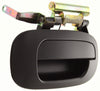 DAKOTA 02-04/DURANGO 02-03 FRONT EXTERIOR DOOR HANDLE RH, Smooth Black, w/o Keyhole, Plastic