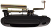 DAKOTA 02-04/DURANGO 02-03 FRONT EXTERIOR DOOR HANDLE LH, Smooth Black, w/ Keyhole, Plastic