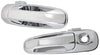 DODGE FULL SIZE P/U 02-09 FRONT EXTERIOR DOOR HANDLE SET, All Chrome, 2-Dr 2-pc/Set(RH-w/o Keyhole)