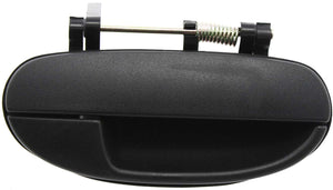 LANOS 99-02 REAR EXTERIOR DOOR HANDLE RH, Textured Black, Sedan