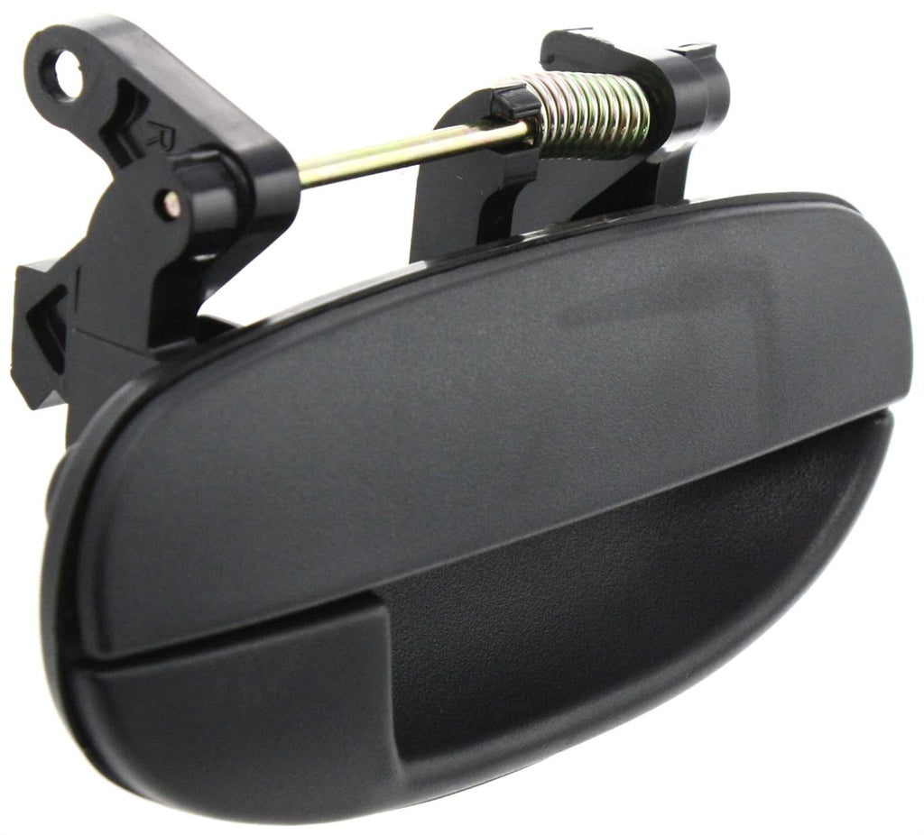 LANOS 99-02 REAR EXTERIOR DOOR HANDLE RH, Textured Black, Sedan