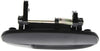LANOS 99-02 REAR EXTERIOR DOOR HANDLE RH, Textured Black, Sedan