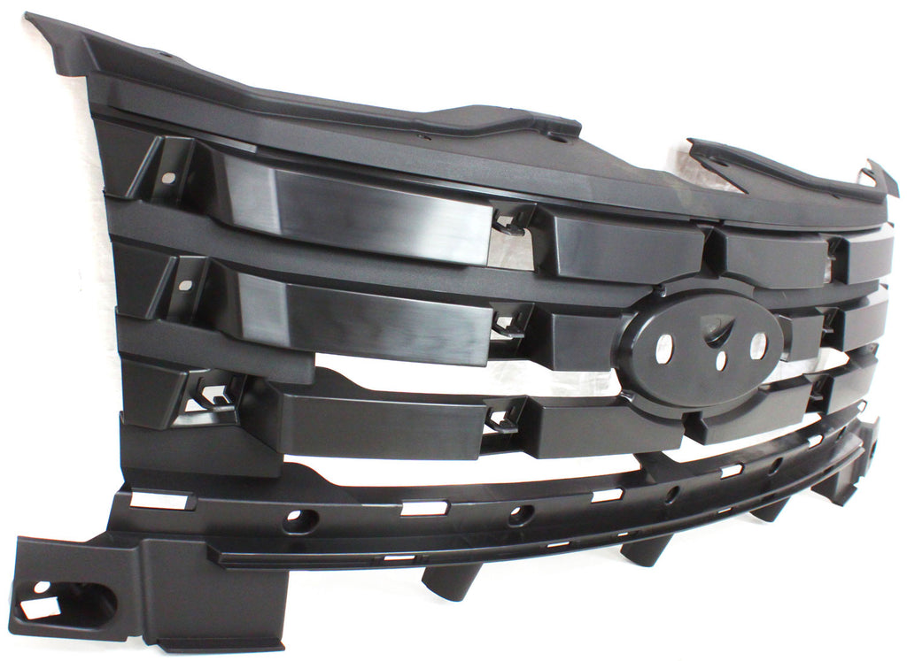 EDGE 07-10 GRILLE REINFORCEMENT, Plastic, Black