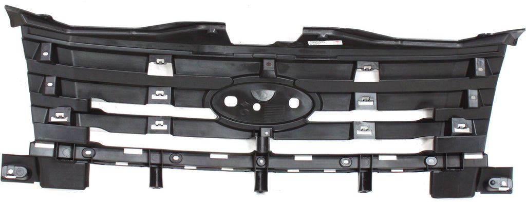 EDGE 07-10 GRILLE REINFORCEMENT, Plastic, Black