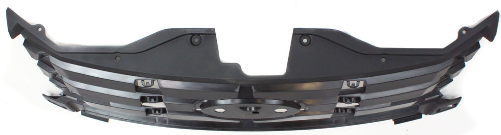 EDGE 07-10 GRILLE REINFORCEMENT, Plastic, Black