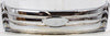 TAURUS X 08-09 GRILLE, Outer, Chrome Shell and Insert - CAPA