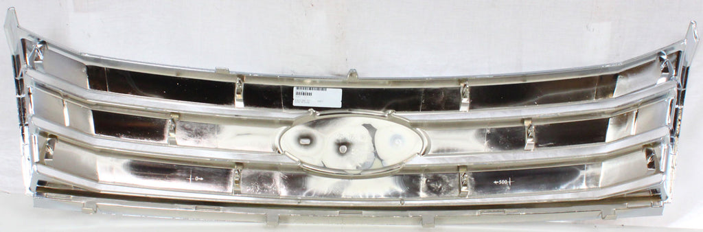 TAURUS X 08-09 GRILLE, Outer, Chrome Shell and Insert - CAPA
