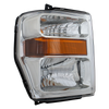 F-SERIES SUPER DUTY 08-10 HEAD LAMP RH, Assembly, Halogen, Aero Style, Exc. Harley-Davidson Model - CAPA