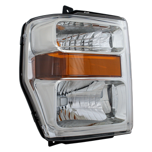 F-SERIES SUPER DUTY 08-10 HEAD LAMP RH, Assembly, Halogen, Aero Style, Exc. Harley-Davidson Model - CAPA