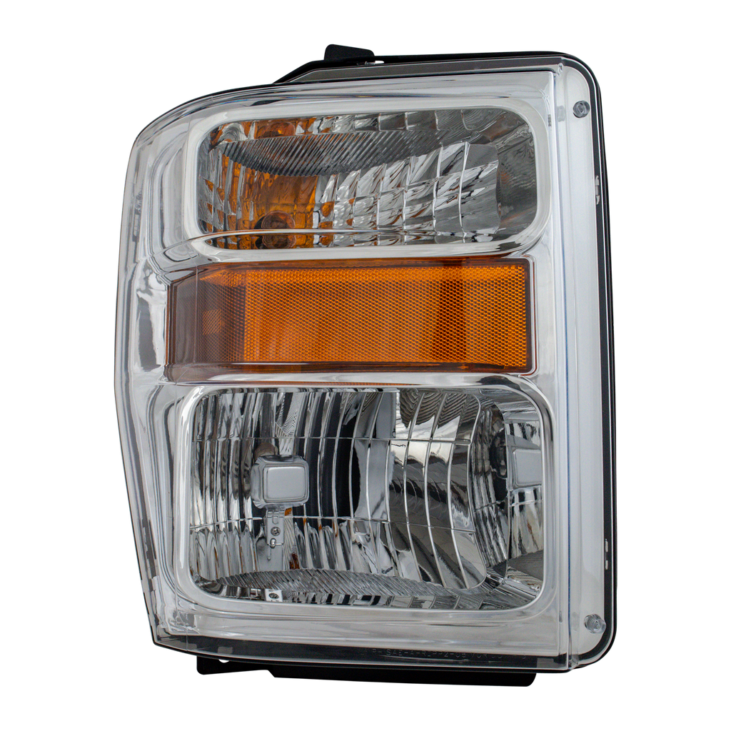 F-SERIES SUPER DUTY 08-10 HEAD LAMP RH, Assembly, Halogen, Aero Style, Exc. Harley-Davidson Model - CAPA