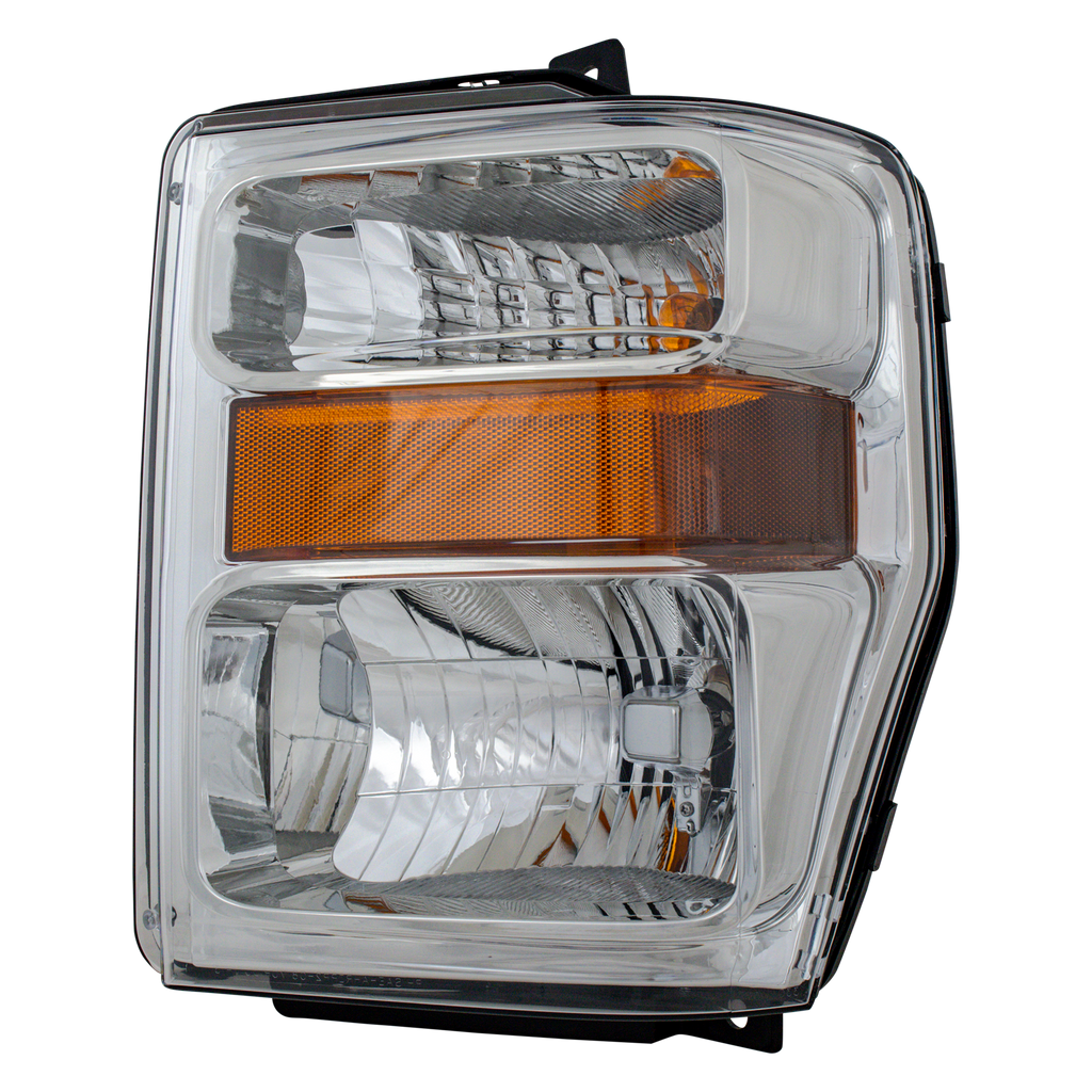 F-SERIES SUPER DUTY 08-10 HEAD LAMP LH, Assembly, Halogen, Aero Style, Exc. Harley-Davidson Model - CAPA