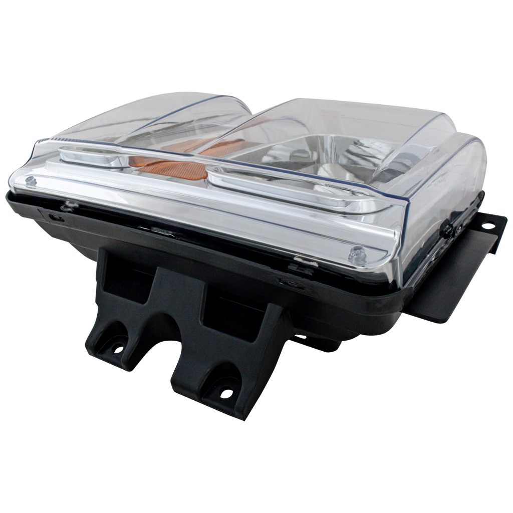 F-SERIES SUPER DUTY 08-10 HEAD LAMP LH, Assembly, Halogen, Aero Style, Exc. Harley-Davidson Model - CAPA