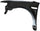 TAURUS 08-09 FRONT FENDER RH, Primed, Steel