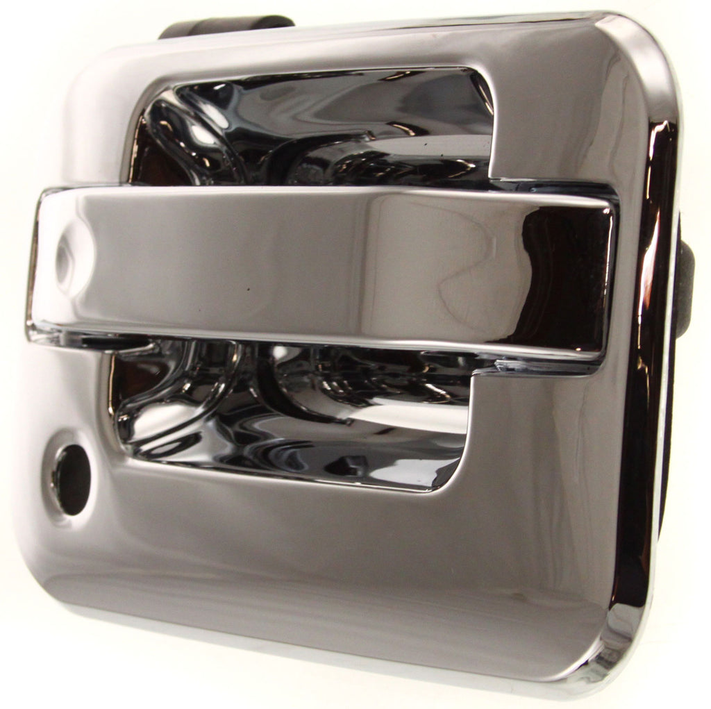 F-150 04-14/MARK LT 06-08 FRONT EXTERIOR DOOR HANDLE RH, Chrome, w/ Keyhole, w/ Plastic Connector