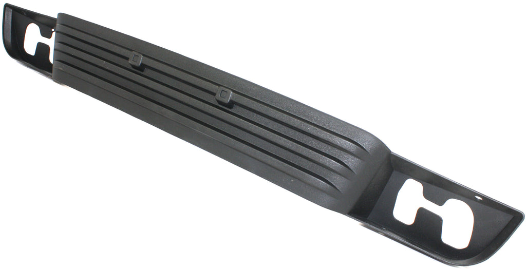 YUKON 07-14 FRONT BUMPER GRILLE, Tow Hook Opening Cover, Black, Plastic, (Exc. Denali Model)