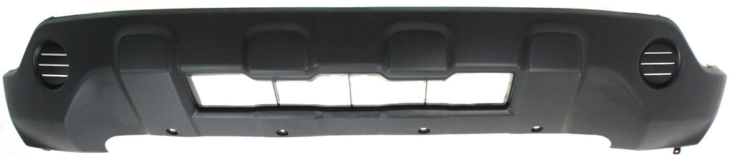 CR-V 07-09 FRONT BUMPER COVER, Lower, Textured, w/o Fog Light Holes - CAPA