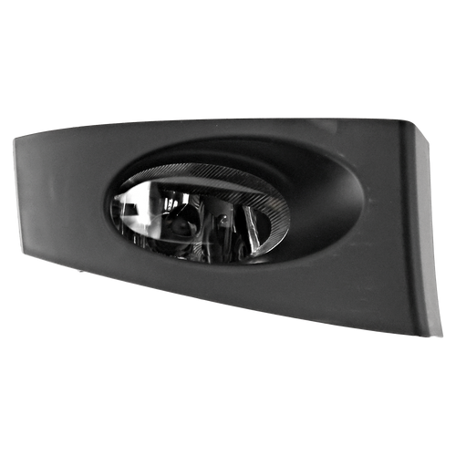 FIT 07-08 FRONT FOG LAMP RH, Assembly, Halogen, Black, Factory Installed