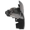 FIT 07-08 FRONT FOG LAMP RH, Assembly, Halogen, Black, Factory Installed