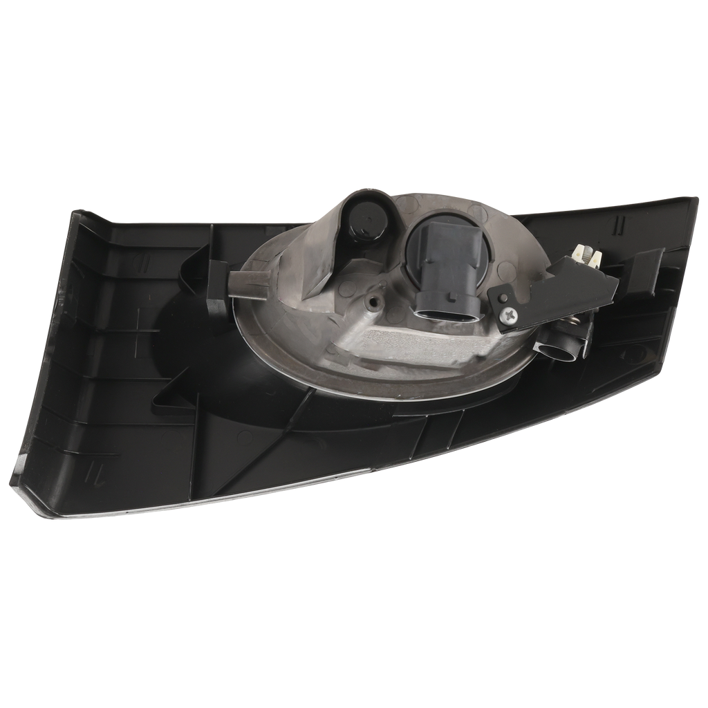 FIT 07-08 FRONT FOG LAMP RH, Assembly, Halogen, Black, Factory Installed